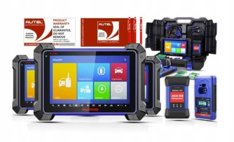Autel IM608 Programator kluczy IMMO FLASH J2534 PL 2 LATA AKTUALIZACJA 2