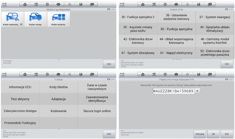 AUTEL MaxiPRO MP808S-TS MODEL na 2023r. Android 11 2