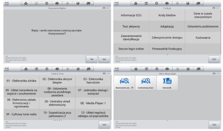 AUTEL MS906 TESTER DIAGNOSTYCZNY komputer 3