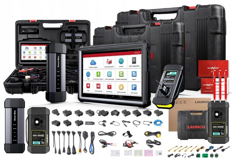 Launch X-431 PRO 5 + XPROG 3, J2534, DOIP, 2022r. 8