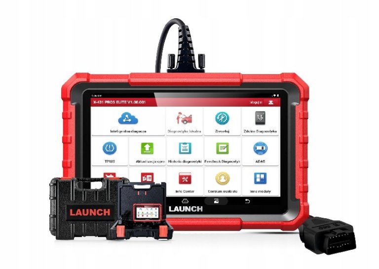 Launch X-431 PROS ELITE + ADAPTER VAG 2+2 PIN 4