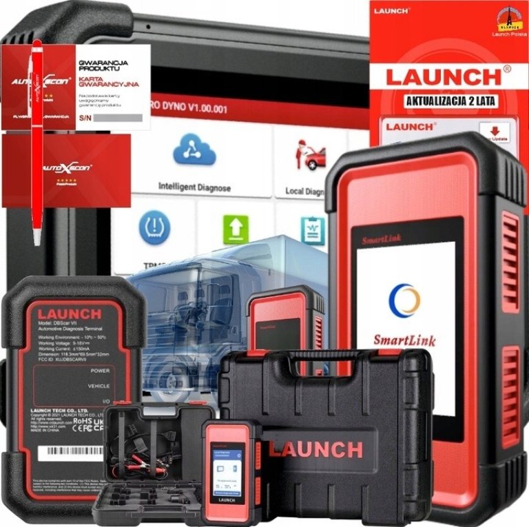 LAUNCH X431 PRO3 APEX+HD3 OSOBOWE+ TRUCK CIĘŻAROWE MASZYNY ROLNICZE 6