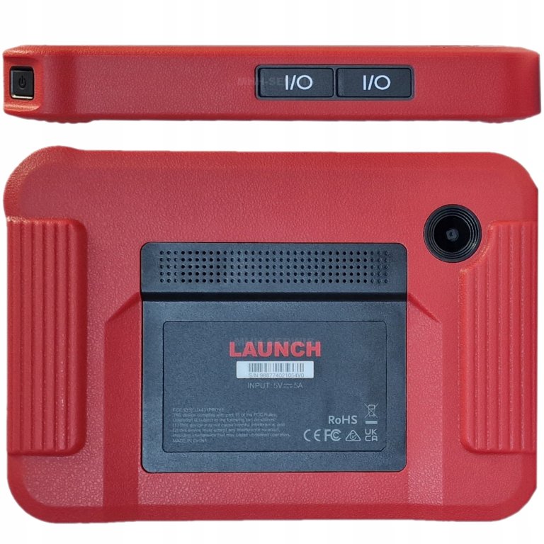 LAUNCH X431 PROS V 5.0 + 2 walizki MODEL CZERWONY 23r JPL 2 LATA AKTU 7