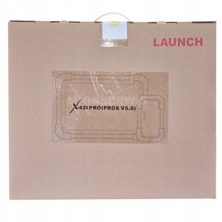 LAUNCH X431 PROS V 5.0 + 2 walizki MODEL CZERWONY 23r JPL 2 LATA AKTU 9