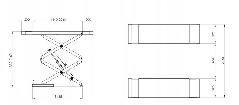 Podnosnik-nozycowy-Bestlift-N35WPU-L-DLUGI-2040-Marka-Bestlift