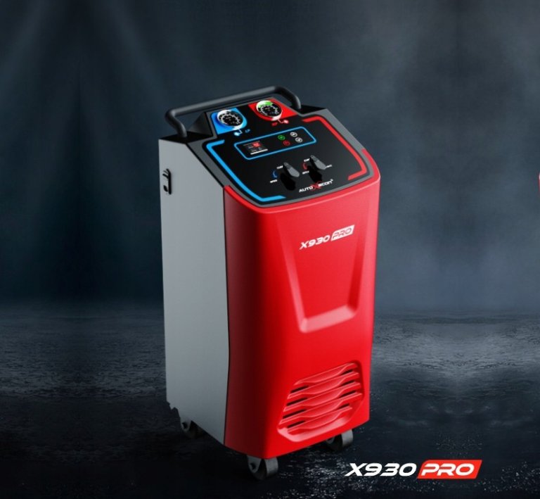 Stacja-obslugi-klimatyzacji-AutoXscan-X930PRO-klima-r134a-1234yf-Cechy-dodatkowe-mozliwosc-konwersji-1234yf-wyswietlacz