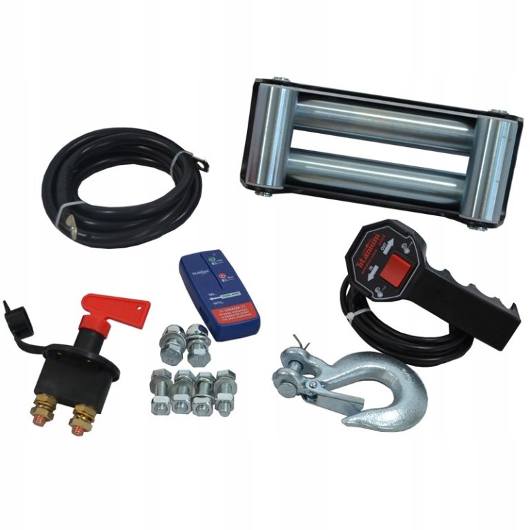 Wyciagarka-Titanium-HUNTER-13000lbs-12-24v-wciagarka-6-TON-LAWETA-OFF-ROAD-Producent-Titanium-Winch