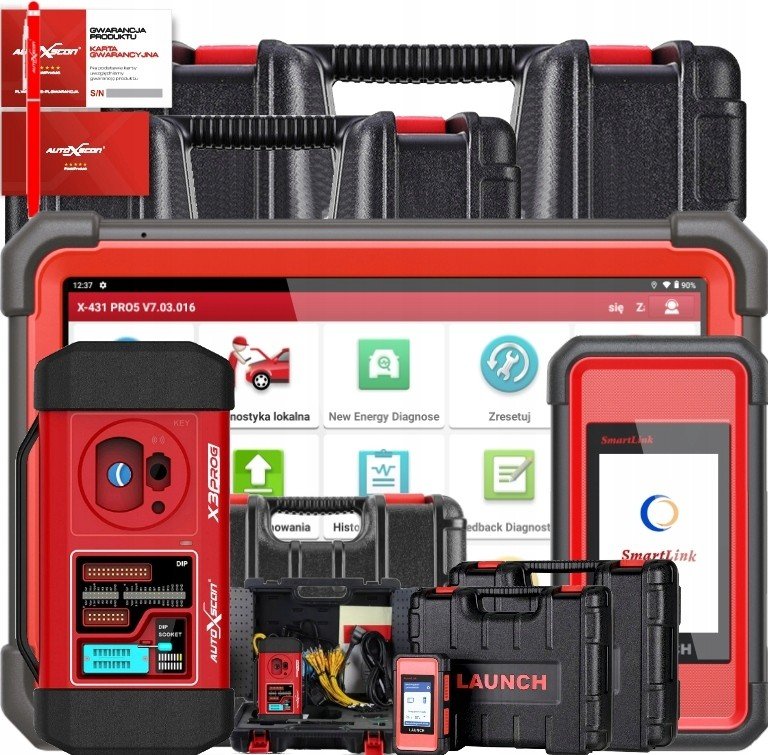 LAUNCH X431 Pro5 PRO3S ELITE SMARTLINK C PASS THRU J2534 DEALER POLSKA 7