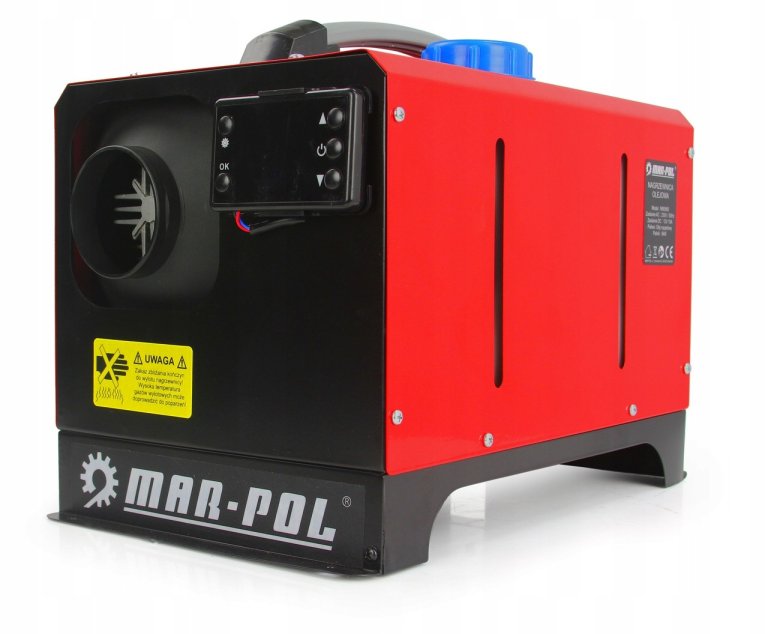 Nagrzewnica olejowa Mar-Pol 8 kW dmuchawa 5