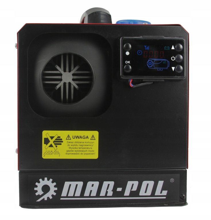 Nagrzewnica olejowa Mar-Pol 8 kW dmuchawa 6