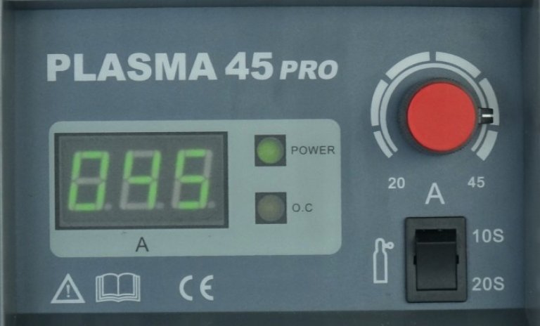 Przecinarka-plazmowa-Ideal-PLASMA-45-PRO-Napiecie-zasilania-V-230