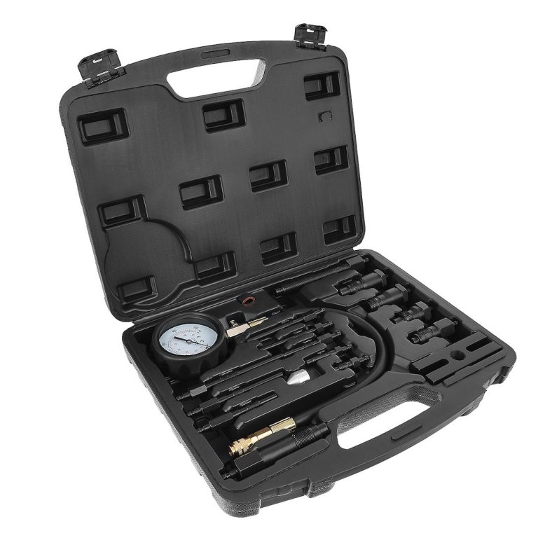 Tester ciśnienia sprężania diesel z adapterami 17el (5) 5