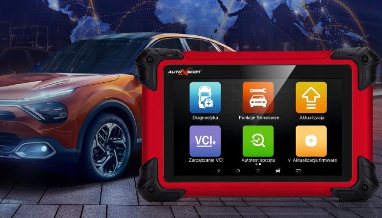 TESTER DIAGNOSTYCZNY AUTOXSCAN RS860 PRO POLSKI 12