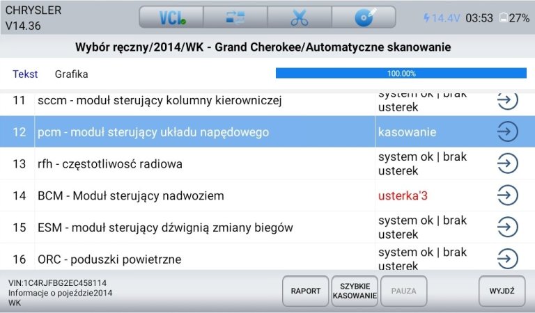 TESTER DIAGNOSTYCZNY AUTOXSCAN RS860 PRO POLSKI 3