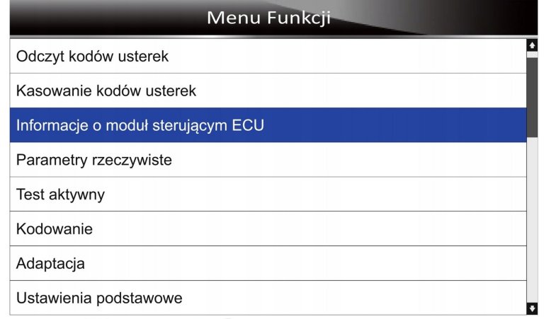 TESTER DIAGNOSTYCZNY RS830PRO VW AUDI SEAT SKODA 6