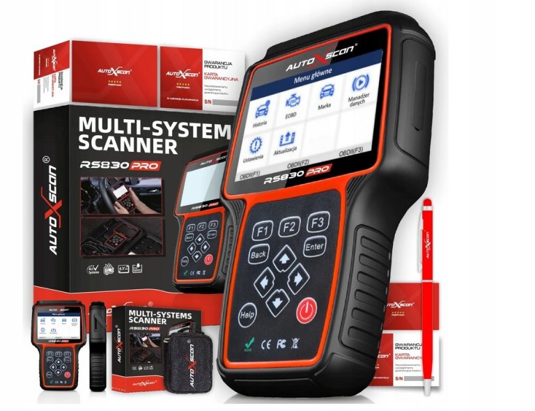 TESTER DIAGNOSTYCZNY RS830PRO VW AUDI SEAT SKODA 1