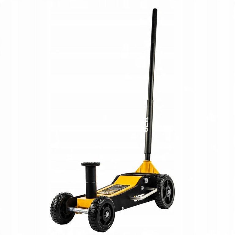 Podnosnik-warsztatowy-hydrauliczny-na-duzych-kolach-ZABA-2-5-T-JCB-Marka-JCB