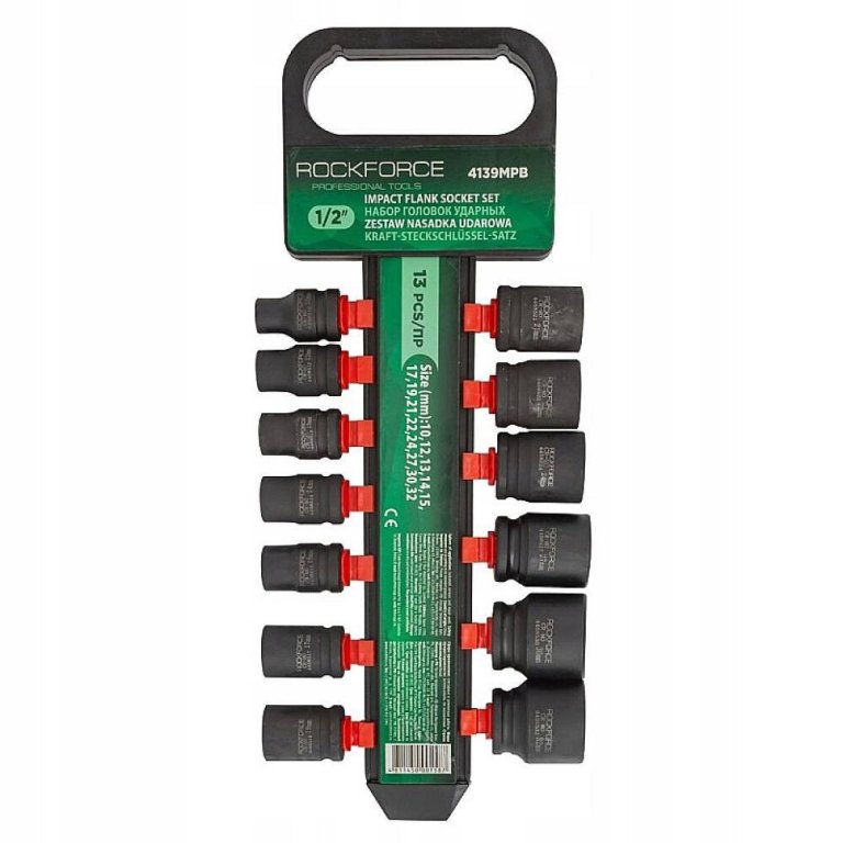 rockforce-nasadki-udarowe-krotkie-13szt-1-2-10-32mm-wieszak-marka-rockforce