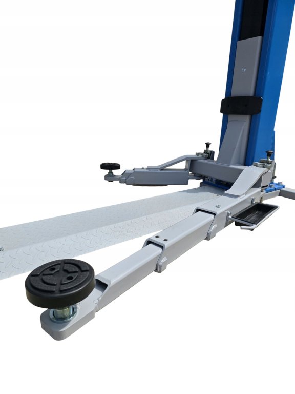 Podnosnik-dwukolumnowy-4T-AUTOMAT-ramiona-33-BESTLIFT-RAMOWY-SYSTEM-APS-Wysokosc-calkowita-2878-mm