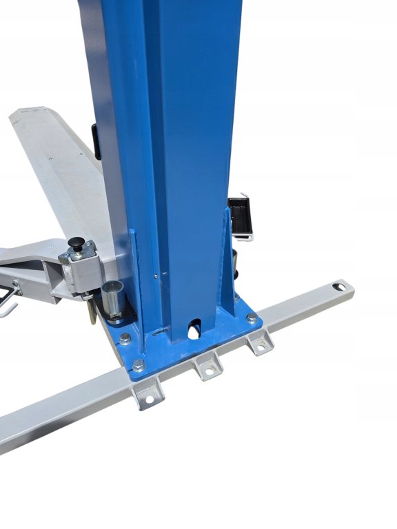 Podnosnik-dwukolumnowy-4T-AUTOMAT-ramiona-33-BESTLIFT-RAMOWY-SYSTEM-APS-Minimalna-wysokosc-podnoszenia-100-mm