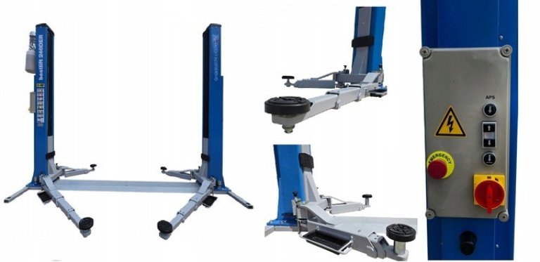 Podnosnik-dwukolumnowy-4T-AUTOMAT-ramiona-33-BESTLIFT-RAMOWY-SYSTEM-APS