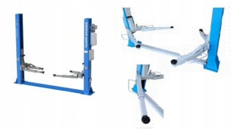 PODNOSNIK-DWUKOLUMNOWY-BESTLIFT-240EXPERT-WYWAZARKA-MONTAZOWNICA-KOMPRESOR-Szerokosc-calkowita-3420-mm