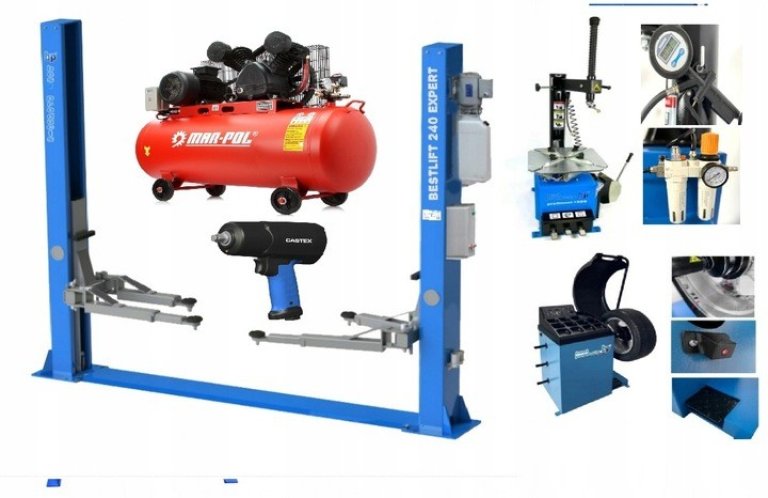 PODNOSNIK-DWUKOLUMNOWY-BESTLIFT-240EXPERT-WYWAZARKA-MONTAZOWNICA-KOMPRESOR (1)