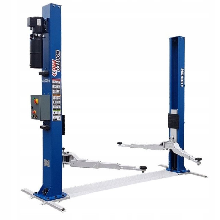 PODNOSNIK-DWUKOLUMNOWY-AUTOMAT-NA-RAMIE-4T-4000KG-NORTEC-PRO-PD4000HE