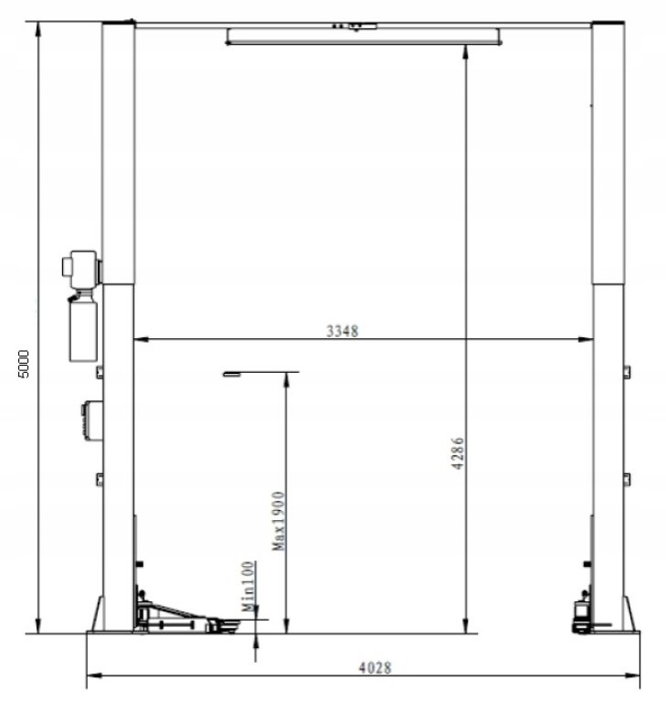 PODNOSNIK-DWUKOLUMNOWY-BESTLIFT-255GE-BUSY-5-5T-Kod-producenta-BESTLIFT-255GE