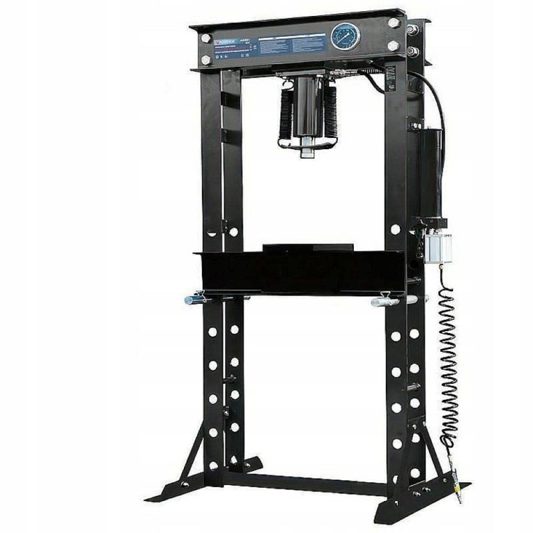 prasa-hydrauliczno-pneumatyczna-podlogowa-40t-z-manometrem